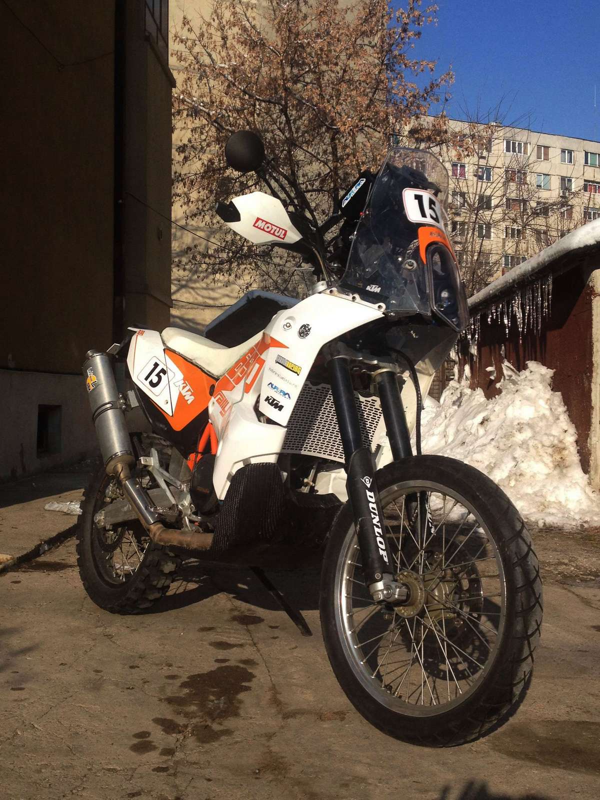 ktm 690 adventure build